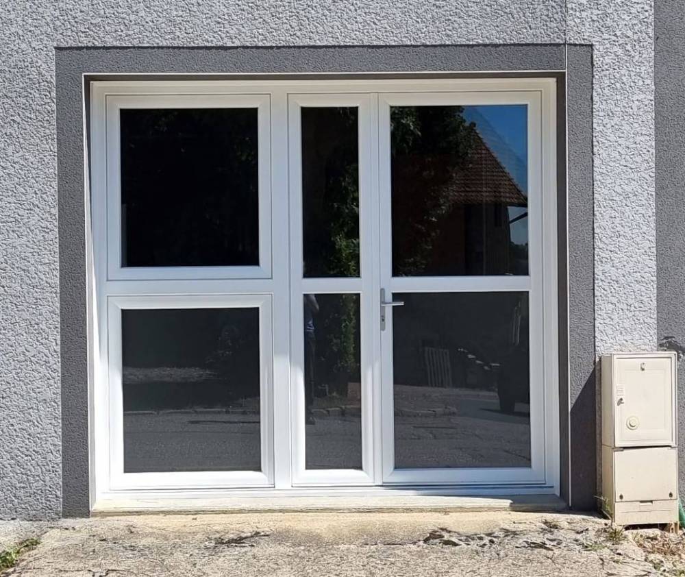porte pvc résidence