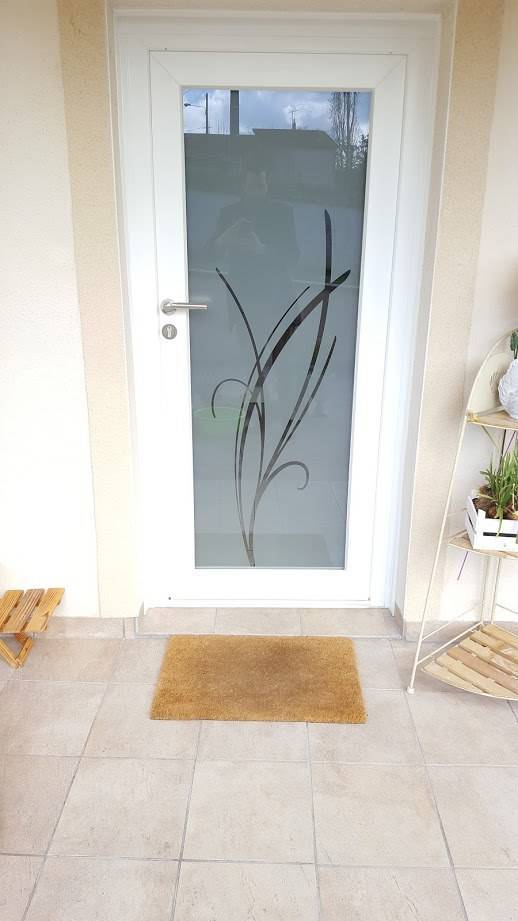 porte pvc palier