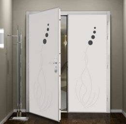 double porte de palier