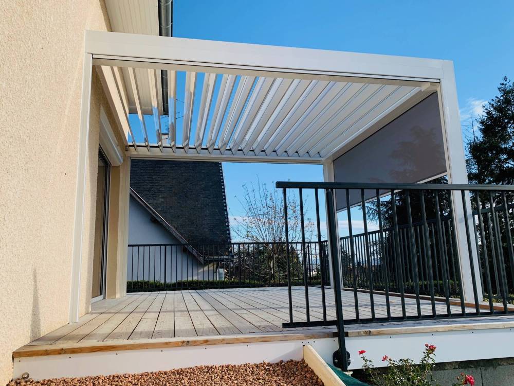 pergola terrasse en bois