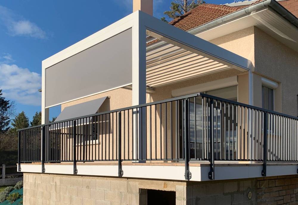 pergola terrasse moderne